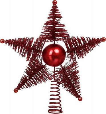 Верхушка пластиковая Звезда SD17-003R d180 мм красный 