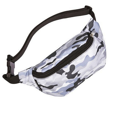 Сумка-бананка Мілітарі сіра Zo-Zoo