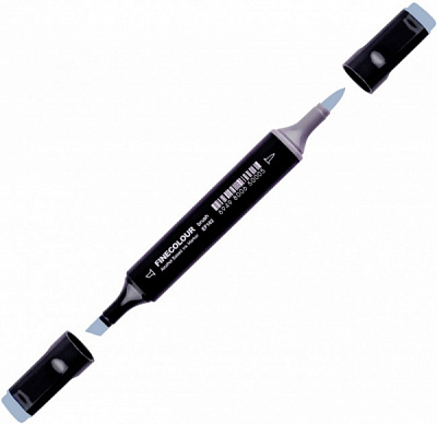 Маркер спиртовий FINECOLOUR EF102-306N світло-сірий кобальт