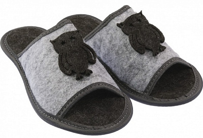 Тапки домашние FX Shoes FX shoes 2027 р.36/37 серый 