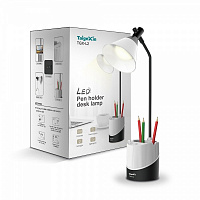Настольная лампа аккумуляторная 4 Вт белый с черным TGX-L2 