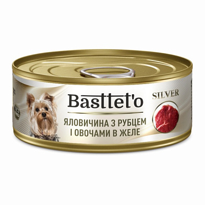 Консерва для собак для усіх порід Basttet`o Silver 85 г