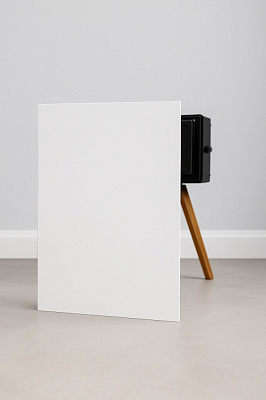 Лист ПВХ TOMO Design 2000x1000x2 мм спінений білий