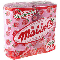 Бумажные полотенца MalinKo однослойная 2 шт.