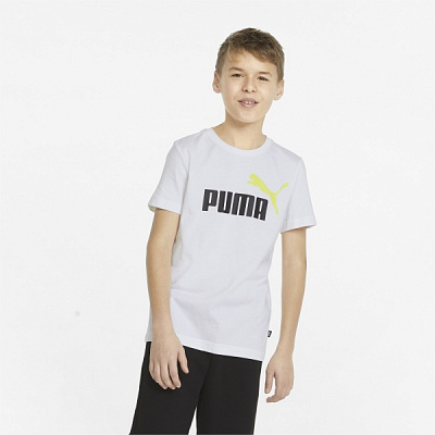 Комплект детской одежды Puma Short Jersey Set 84731002 р. 140 бело-черный