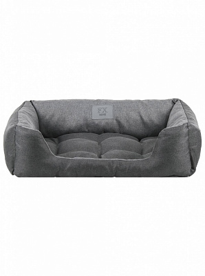 Лежак FX home Mальмо 60х40х18 см, серый