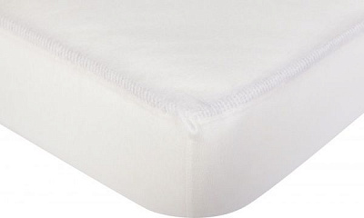 Простынь на резинке трикотажная 180x200 см айвори Durutex 