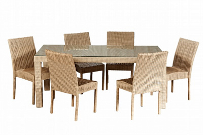 Комплект меблів Каліфорнія Стандарт Мідл айворі