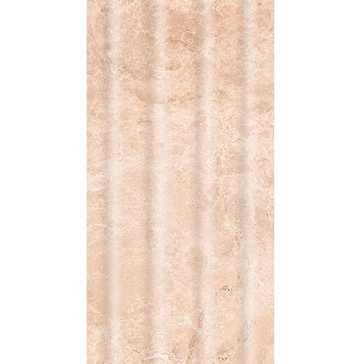 Плитка Интеркерама Emperador рельефная светло-бежевая 230x500 мм