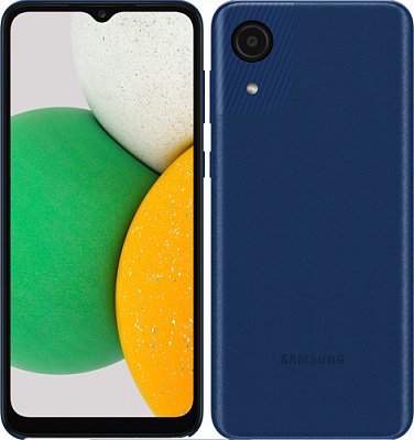 Смартфон Samsung Galaxy A03 Core 2/32GB blue (SM-A032FZBDSEK)
