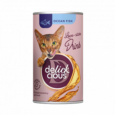Консерва DELICKCIOUS напій-бульйон з океанічною рибою 140 г 140 мл