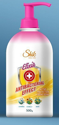 Мыло жидкое Шик Elixir Antibacterial Effect Активная защита 500 мл 500 г 1 шт./уп.
