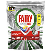 Капсули для посудомийних машин Fairy Platinum Plus Все-в-1 40 шт.