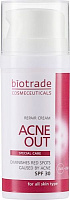 Крем денний Biotrade ACNE OUT відновлюючий з SPF 30 для шкіри з видимими дефектами та плямами постакне 30 мл