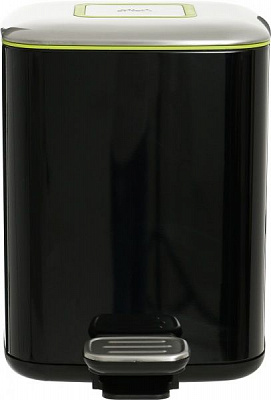 Ведро с педалью JAVA JH-8855TFK-9L-black