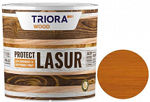 Лазурь Triora акриловая для древесины махагон шелковистый глянец 0,75 л