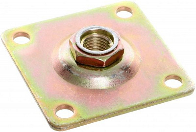 Кройнштейн с поворотной гайкой для крепления калитки 100x100 мм