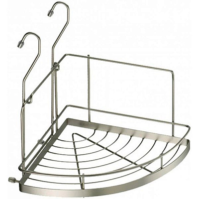 Полка на рейлинг Lemax YJ-G301 A NM полка угловая малая 230х230х230 мм матовый никель