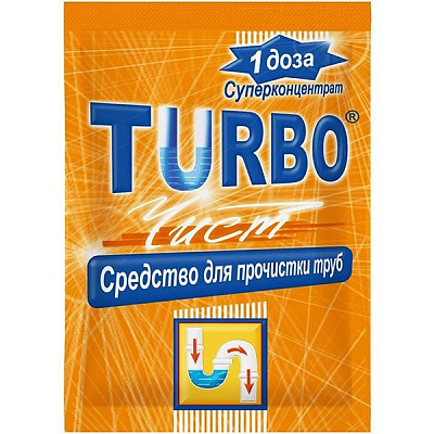 Гранулы для чистки труб TURBOчист 50 г