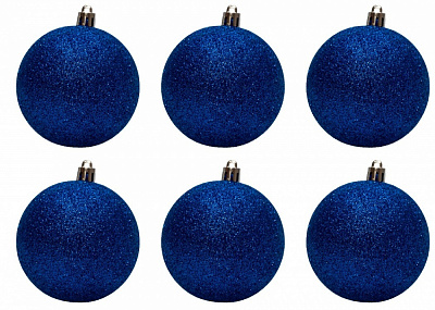 Набор елочных шаров 892340 d 80 мм 6 шт./уп.