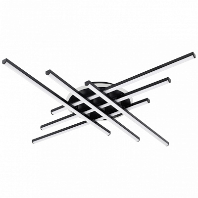 Люстра потолочная NEW ARTIER STEUART 6-1-SL-BK 110 Вт черный