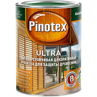 Деревозащитное средство Pinotex Ultra Lasur калужница глянец 1 л
