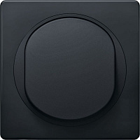 Выключатель одноклавишный Aling-Conel Eon без подсветки 10 А 250В черный E605.E1