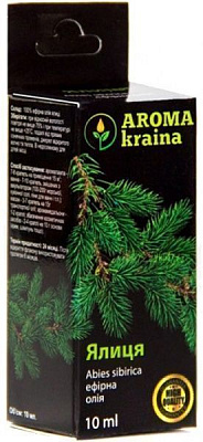 Эфирное масло Aroma kraina Ялиця 10 мл 