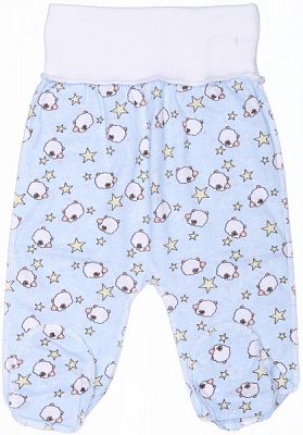 Повзунки ясельні Фламінго р.56 блакитний 680-130