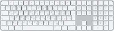 Клавиатура Apple Magic Keyboard с Touch ID и цифровой панелью для моделей Mac с чипом Apple (MK2C3RS/A) white 