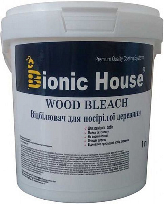 Відбілювач Bionic House для посірілої деревини 1 л