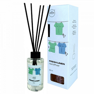 Аромадиффузор Aroma Home Свежее белье 135 мл 