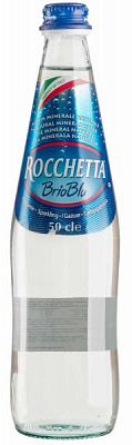 Вода Rocchetta Brio Blu сильногазированная 0,5 л 