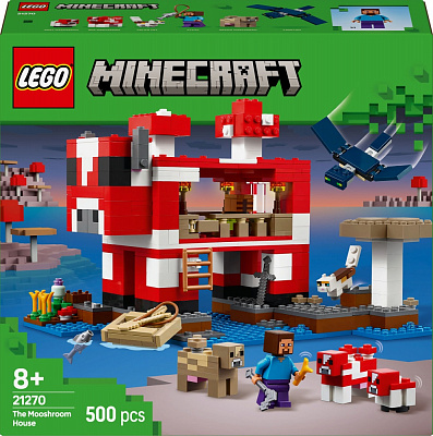 Конструктор LEGO Minecraft Грибний будинок 21270