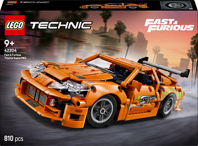 Конструктор LEGO Technic Fast and Furious Toyota Supra MK4 42204