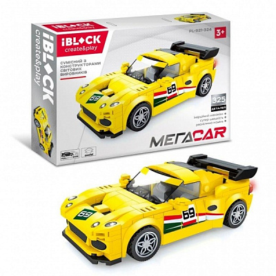 Конструктор Iblock МегаCar 325 деталей PL-921-324