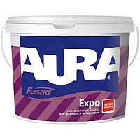 Фарба акрилатна водоемульсійна Aura® Fasad Expo мат білий 1л