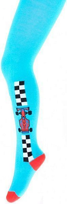 Колготки дитячі Giulia D019 LITTLE KIDS blue р.92-98 блакитний