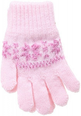 Варежки ДАЙС Zorza р.2 розовый 13830200 