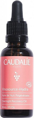 Масло для лица Caudalie Vinosource-Hydra ночное восстанавливающее 30 мл