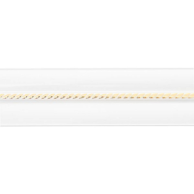Карниз Талсистем 801038 одна косичка белый 2.5 м