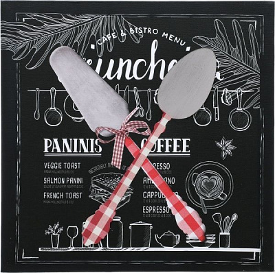 Картина Лопатка с ложкой 28x28 см XCM178310T 