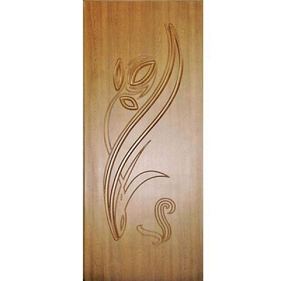 Дверь межкомнатная Тюльпан 60 см дуб золотой глухое