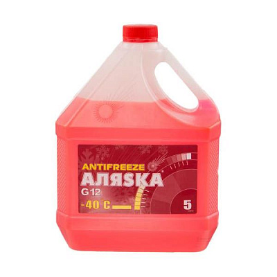 Антифриз Аляѕка -40 червоний 5 л