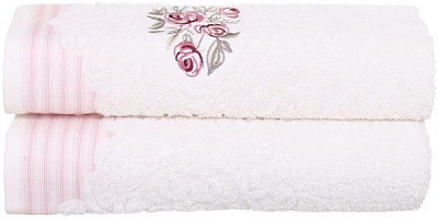 Набір рушників Stella 2 шт. кремовий Karna