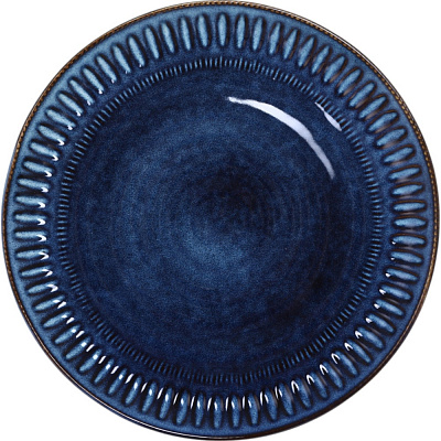 Тарелка обеденная Fiora Blue Quartz 20,5 см
