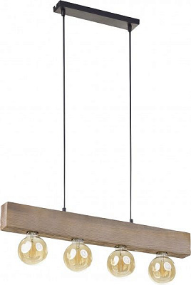 Люстра подвесная TK Lighting Artwood 2665 4x60 Вт E27 дуб 2665 