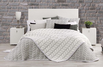 Покрывало Trigo 684/12 235x260 см Manterol серый 