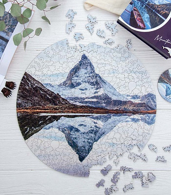 Пазл деревянный Матергорн 40 см PuzzleUp 