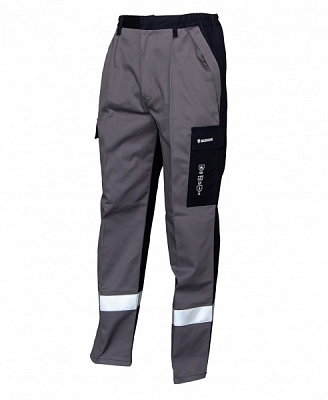 Брюки сварщика Sizam Newport р. XXL 30299 серо-синий